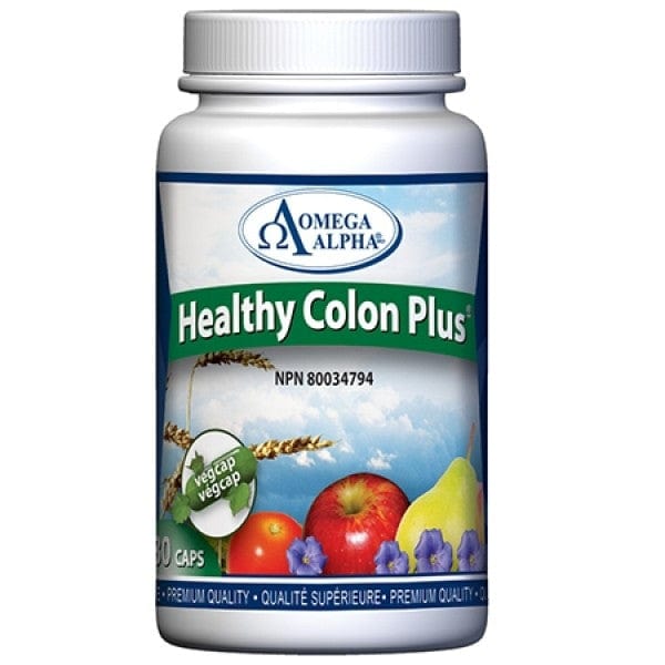 OMÉGA ALPHA PHARMATICAL Suppléments Healthy colon plus 180caps