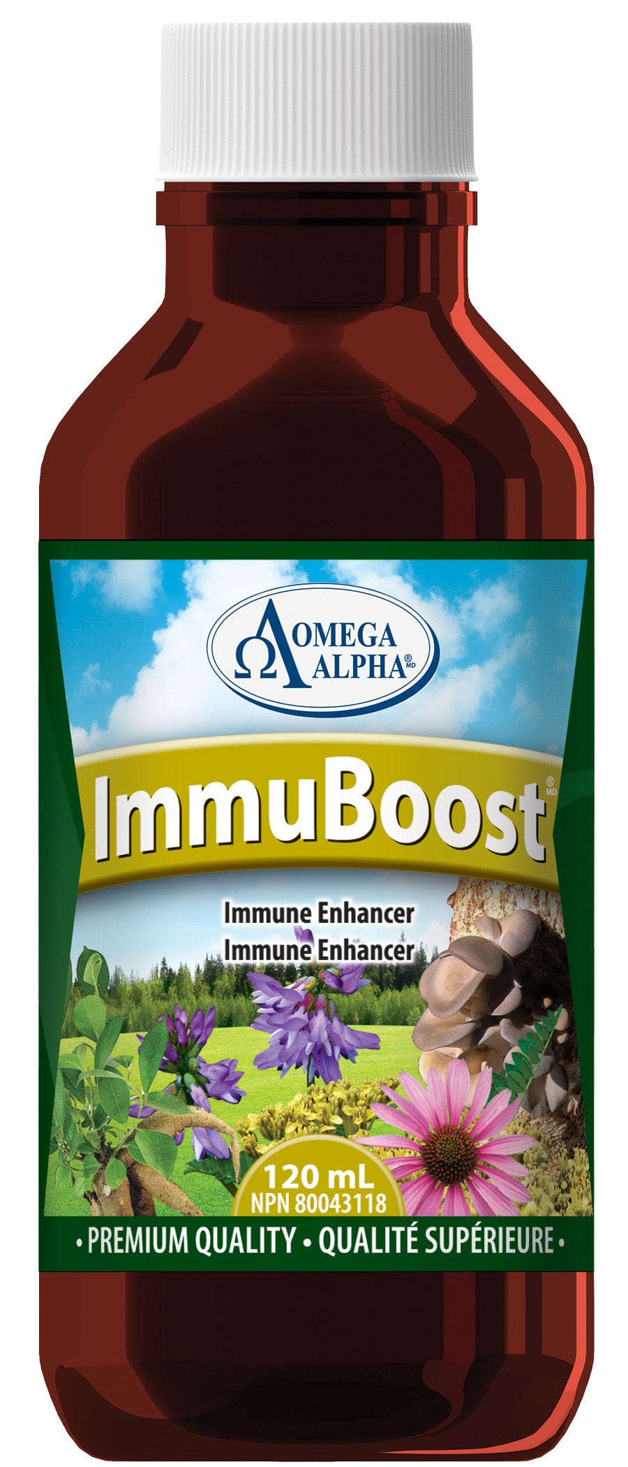 OMÉGA ALPHA PHARMATICAL Suppléments Immuboost 120ml
