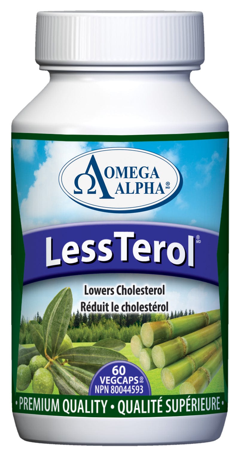 OMÉGA ALPHA PHARMATICAL Suppléments Less terol (formule cholésterol) 60caps
