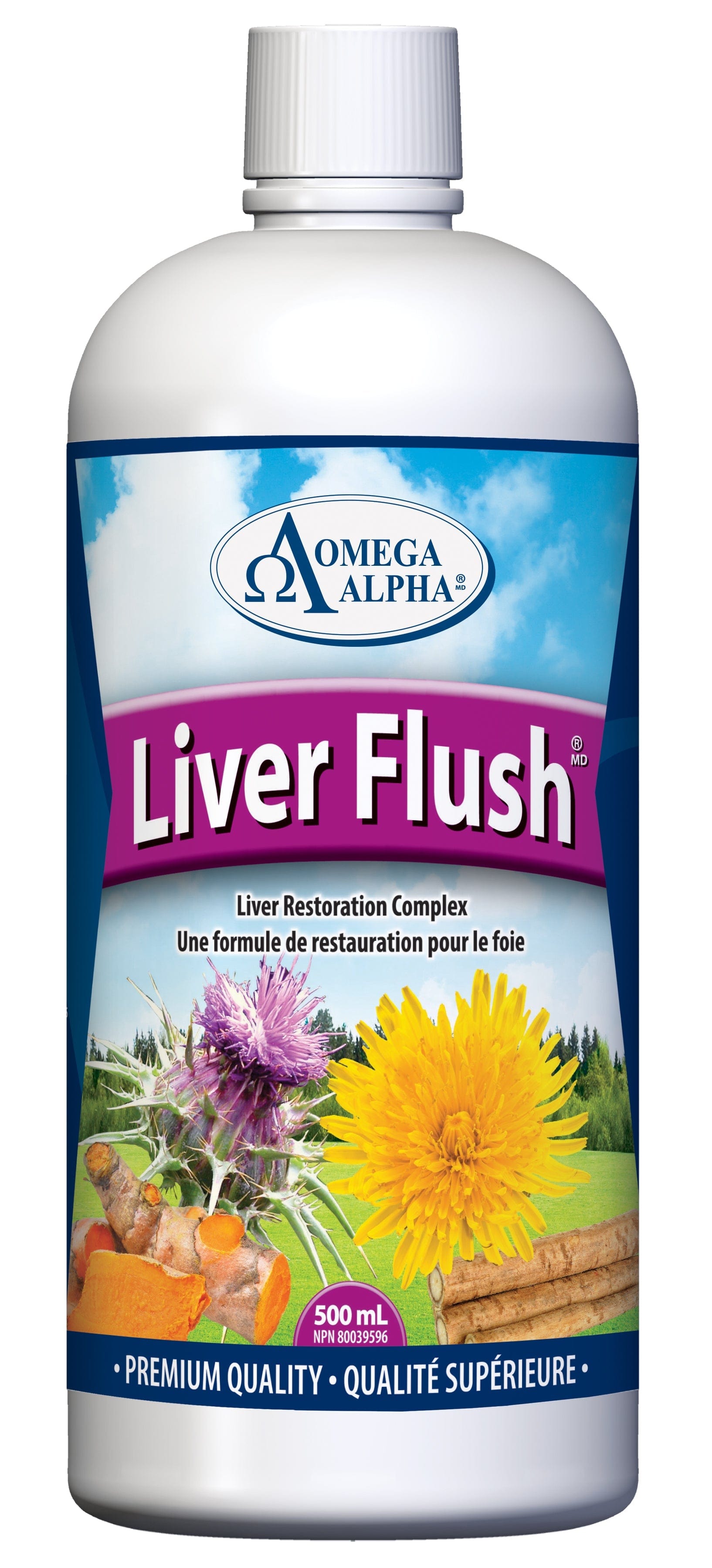 OMÉGA ALPHA PHARMATICAL Suppléments Liver flush (formule foie) 500ml