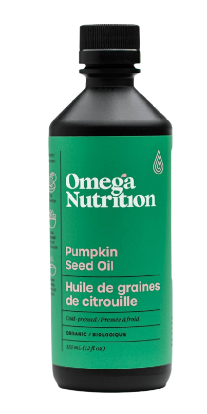 OMEGA NUTRITION Épicerie Huile graines de citrouille 355ml