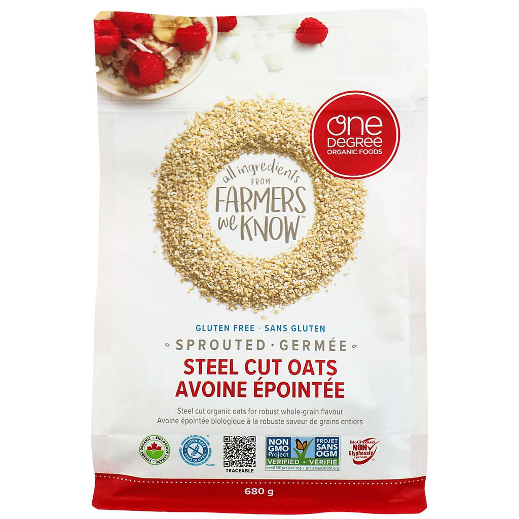 ONE DEGREE ORGANIC FOODS Épicerie Avoine épointée bio 680g