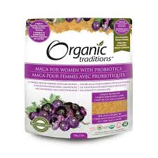 ORGANIC TRADITIONS Épicerie Maca pour femme bio 150g