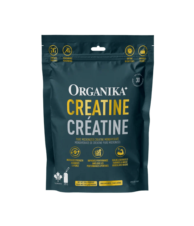 ORGANIKA Suppléments Créatine monohydrate micronisée  30s