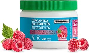 ORGANIKA Suppléments Électrolytes (framboises sauvages) 210g