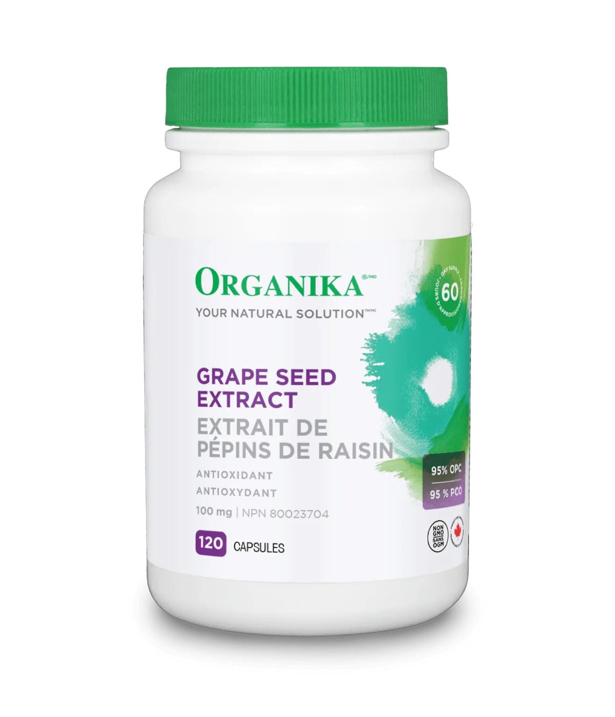 ORGANIKA Suppléments Extrait de pépins de raisin  120caps