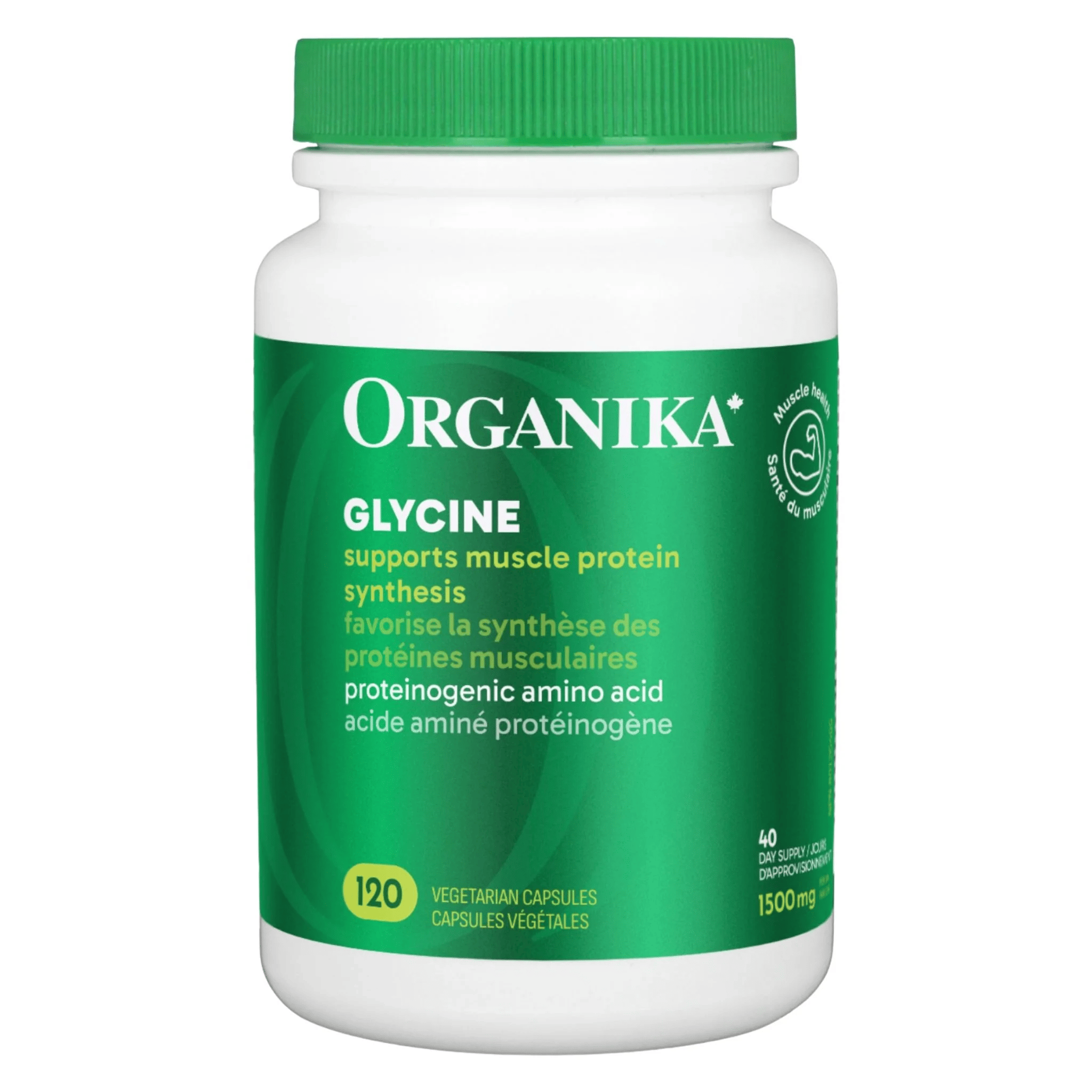ORGANIKA Suppléments Glycine  120caps