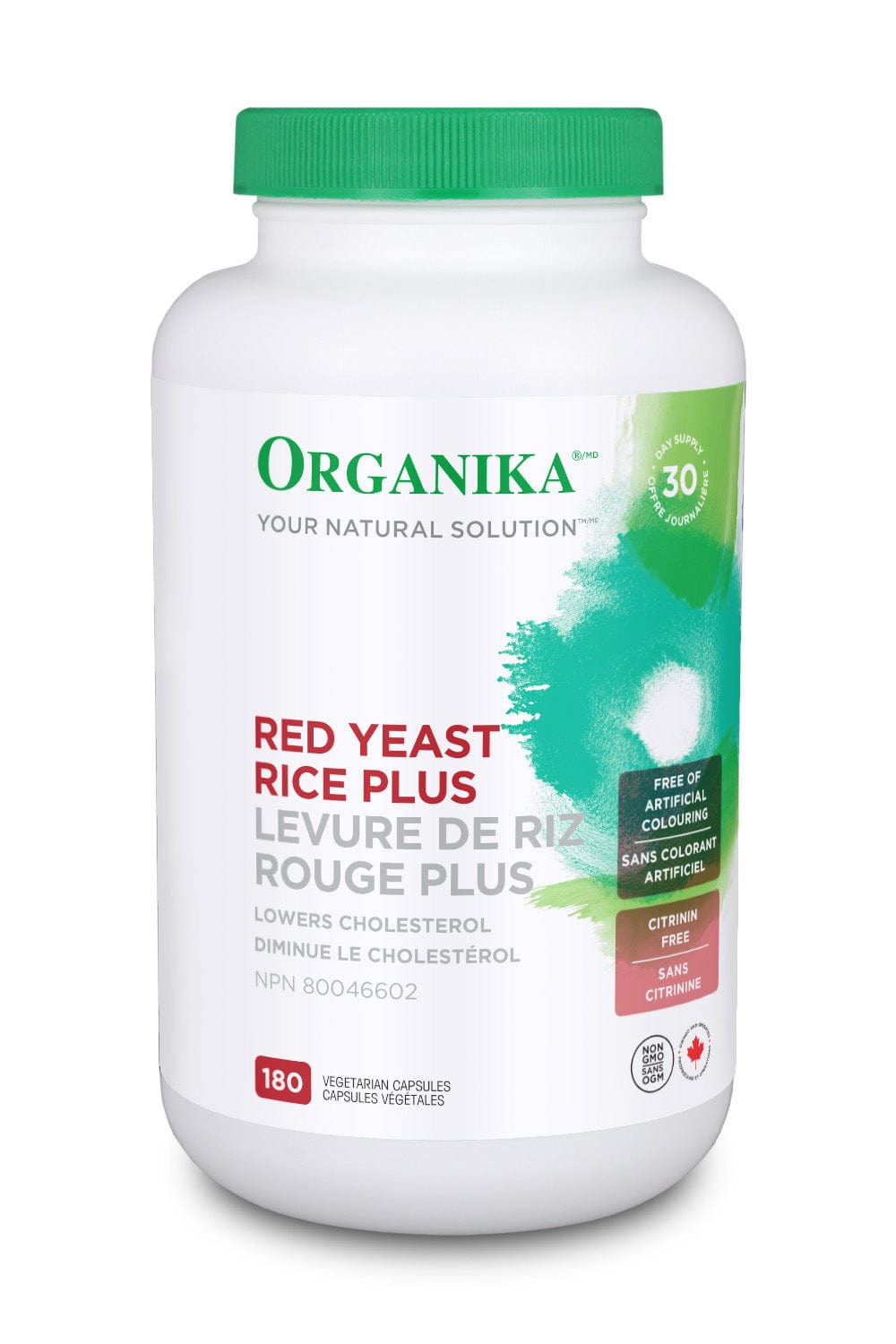 ORGANIKA Suppléments Levure de riz rouge plus 180vcaps