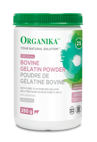 ORGANIKA Suppléments Poudre de gélatine bovine (original) 250g