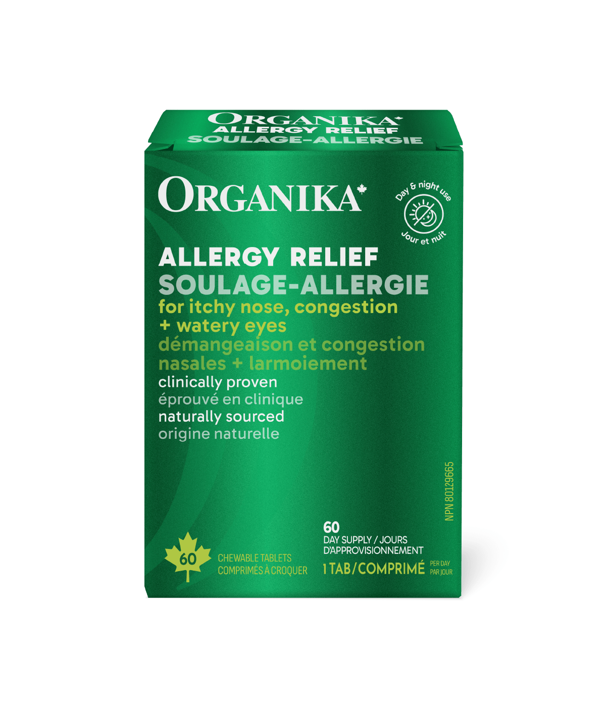 ORGANIKA Suppléments Soulage allergie 60comp