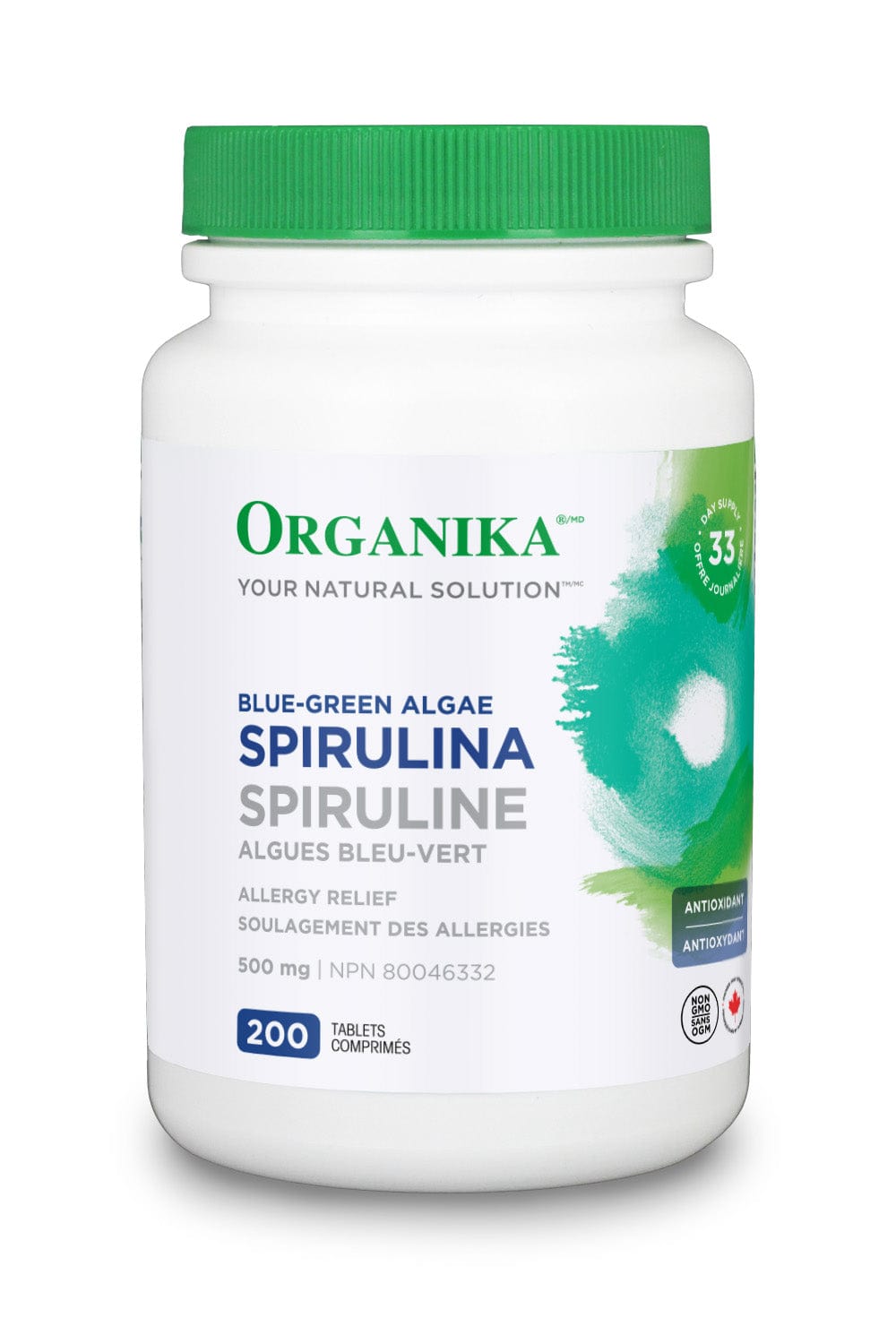 ORGANIKA Suppléments Spiruline 200comp