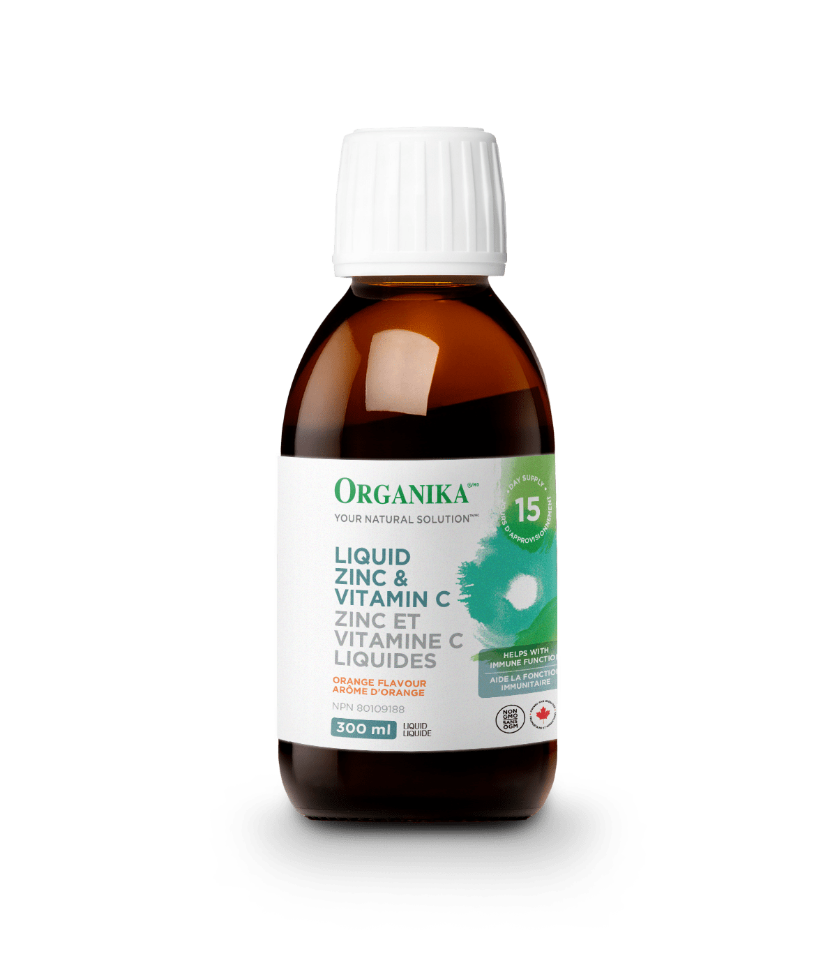 ORGANIKA Suppléments Zinc et vitamine C  300ml