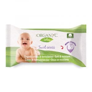 ORGANYC Soins & Beauté Lingettes de bébé 60un