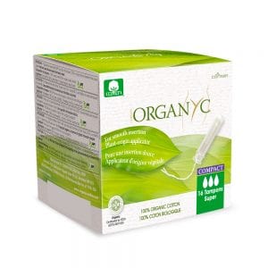 ORGANYC Soins & Beauté Tampons super (avec applicateur compact) 16un
