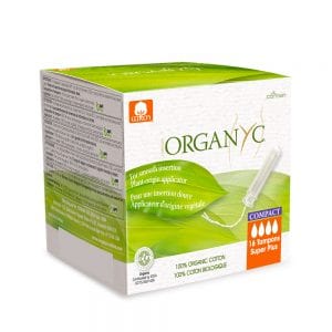 ORGANYC Soins & Beauté Tampons super plus (avec applicateur compact) 16un