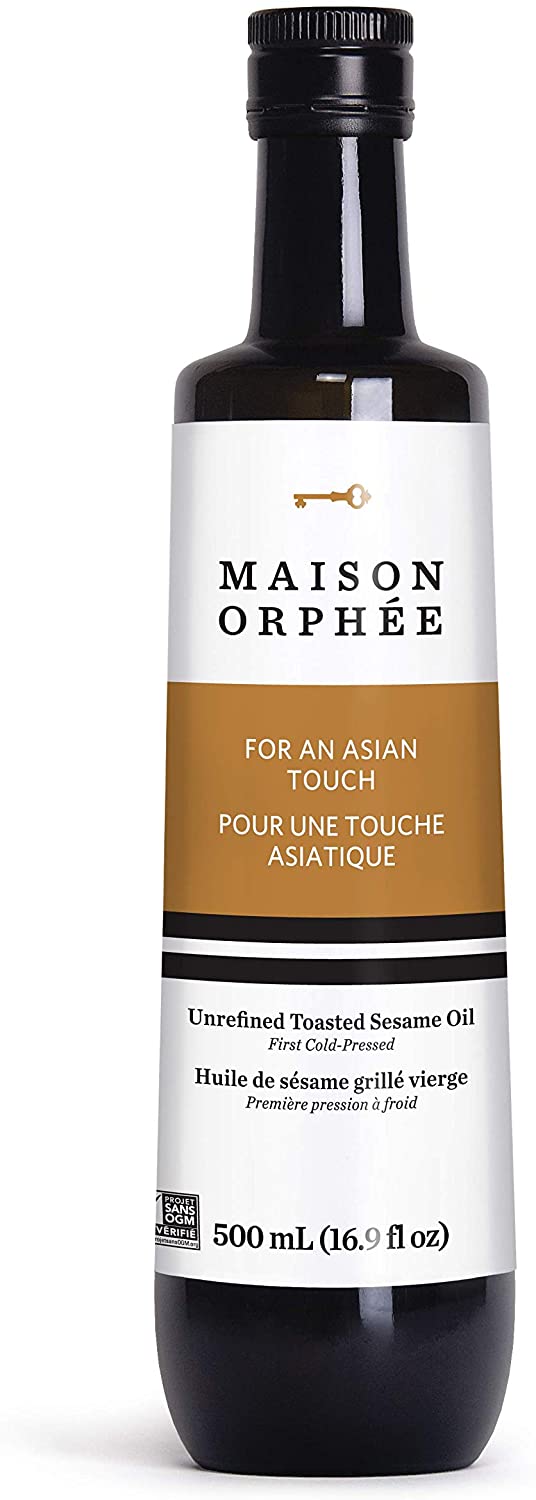 ORPHÉE Épicerie Huile de sésame grillé 500ml