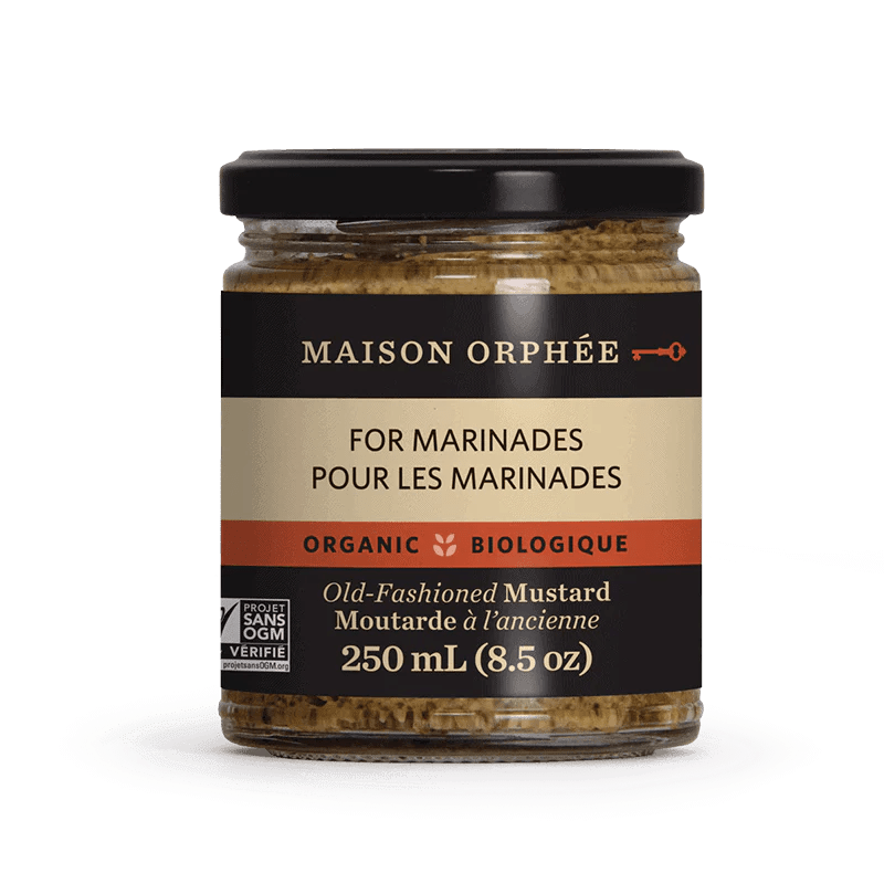 ORPHÉE Épicerie Moutarde à l'ancienne bio 250ml