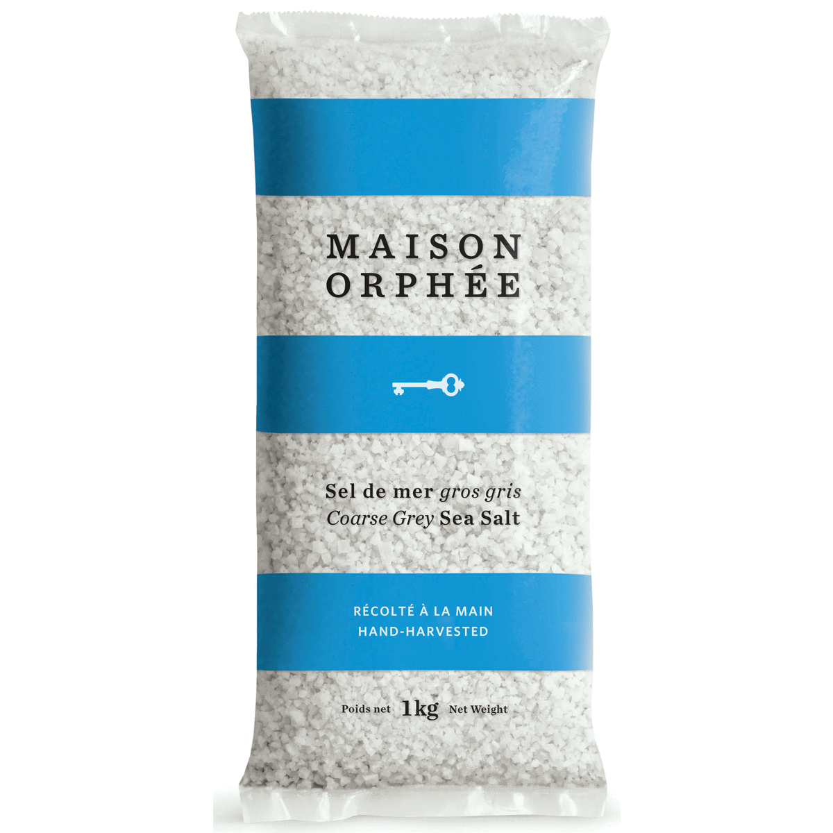 ORPHÉE Épicerie Sel de mer gros gris 1kg