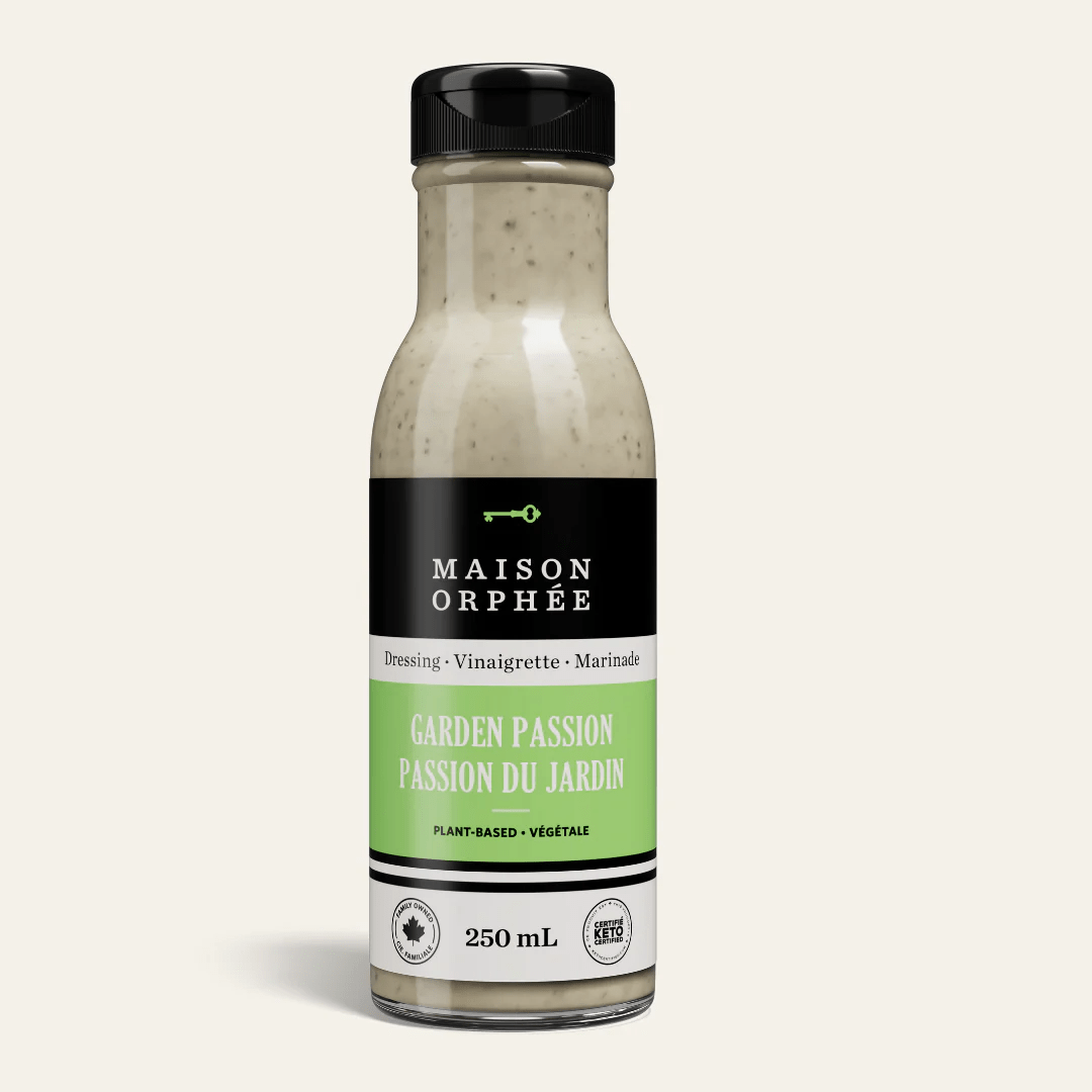 ORPHÉE Épicerie Vinaigrette passion du jardin 250ml