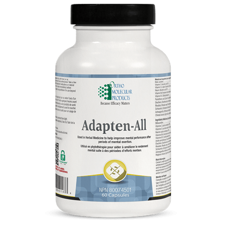 ORTHO MOLECULAR PRODUCTS Suppléments Adapten-All 60caps