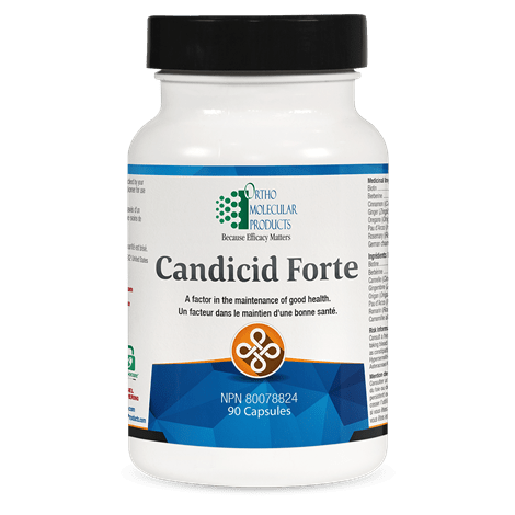 ORTHO MOLECULAR PRODUCTS Suppléments Candicid Forte 90caps