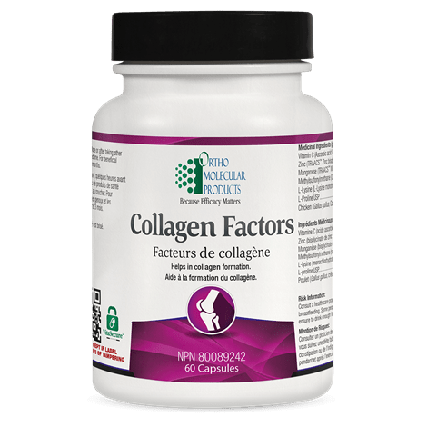 ORTHO MOLECULAR PRODUCTS Suppléments Collagen Factors 60caps