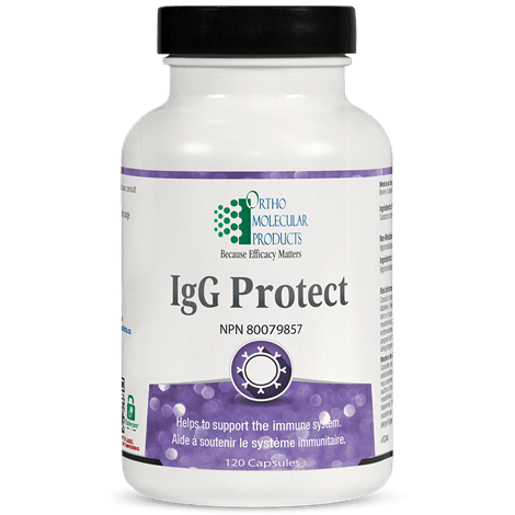 ORTHO MOLECULAR PRODUCTS Suppléments IgG Protect 120caps