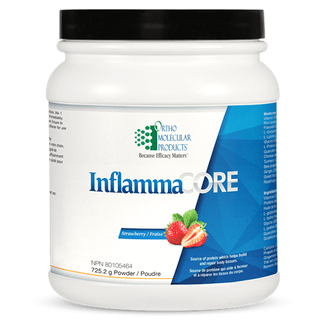 ORTHO MOLECULAR PRODUCTS Suppléments Inflamma-core (saveur de fraise) 725,2g
DATE DE PÉREMPTION : 31 DÉCEMBRE 2025