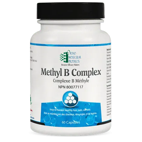ORTHO MOLECULAR PRODUCTS Suppléments Methyl B complex  60caps