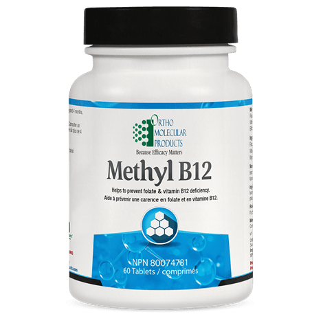 ORTHO MOLECULAR PRODUCTS Suppléments Methyl B12 60comp