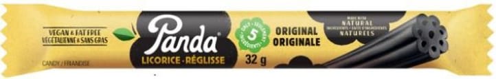 PANDA Épicerie Réglisse régulière en barre 32g
