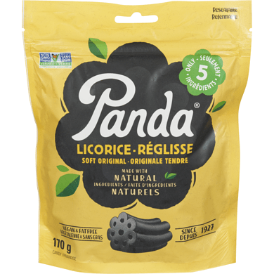 PANDA Épicerie Réglisse régulière tendre 170g