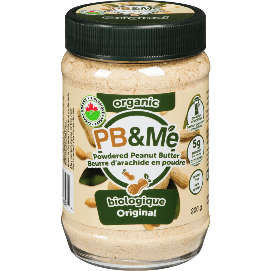 PB & ME Épicerie Beurre d'arachides en poudre original bio 300g