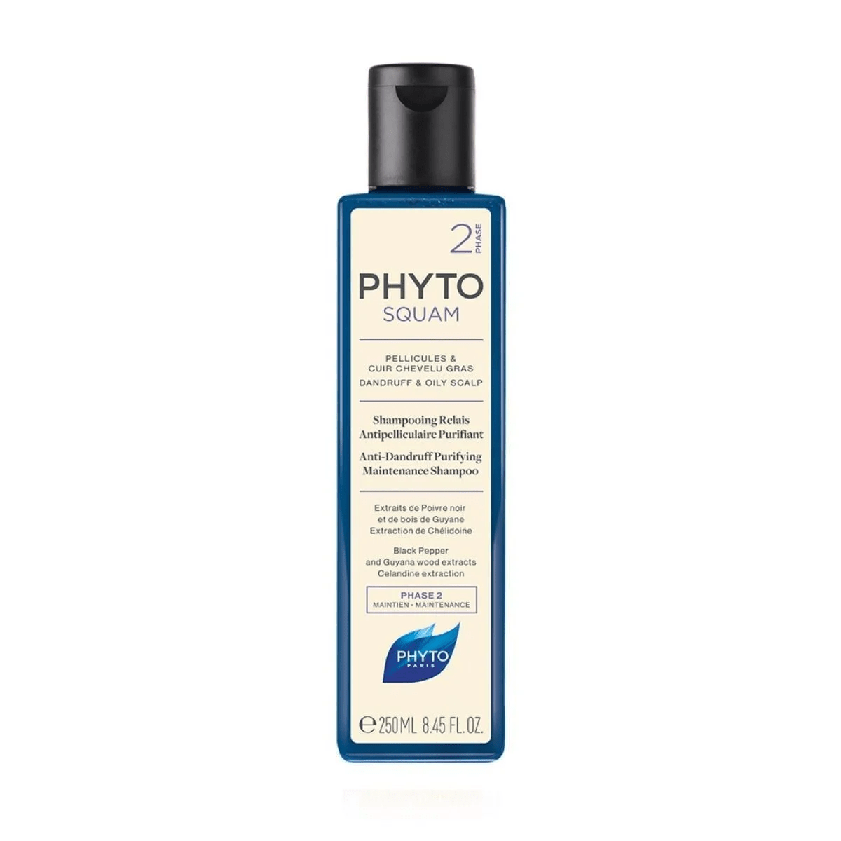 PHYTO Soins & Beauté Phytosquam (shampoing purifiant phase 2) 250ml