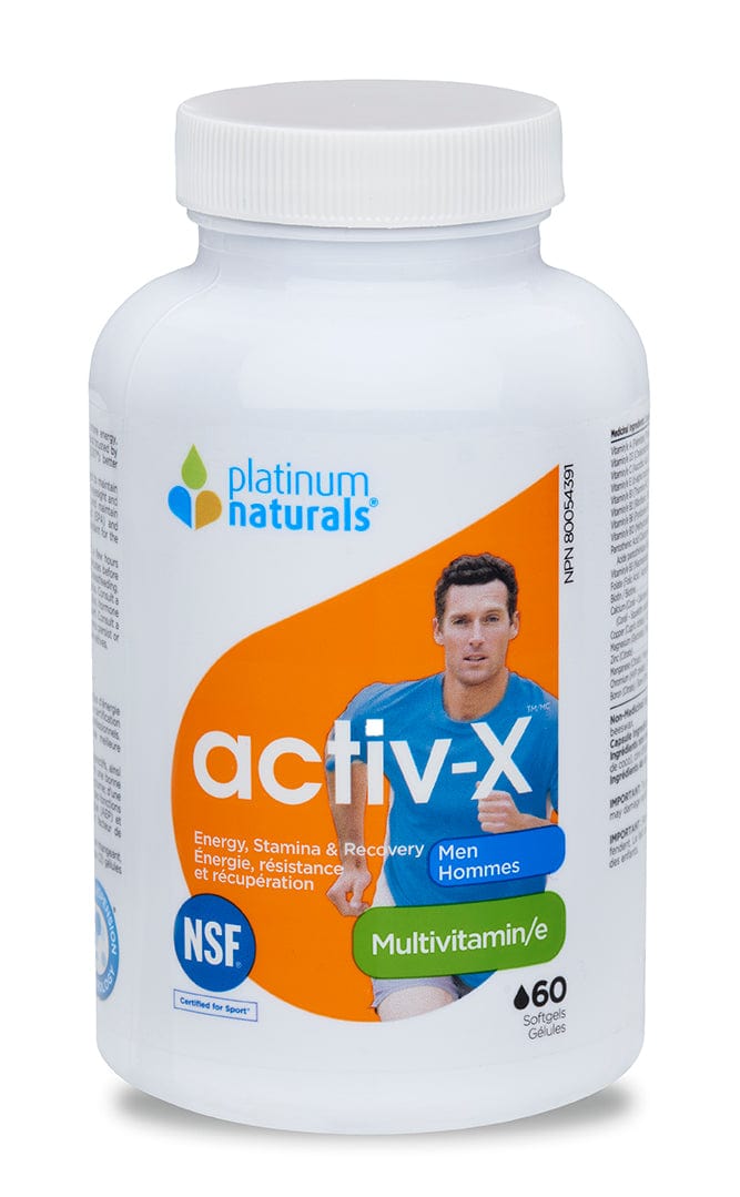 PLATINUM Suppléments Activ-X (homme) 60gel