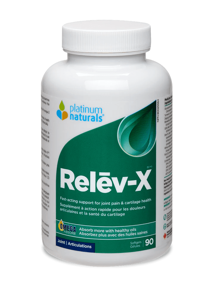 PLATINUM Suppléments Nutri-joint relev-X + oméga3 90gel