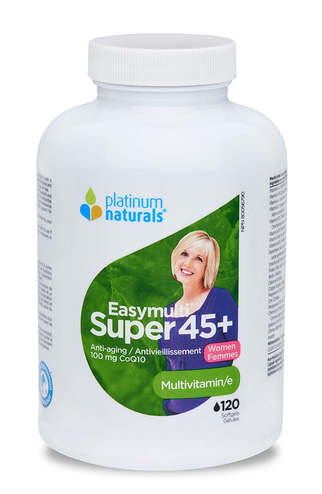 PLATINUM Suppléments Super easymulti 45+ (pour femmes) 120gel