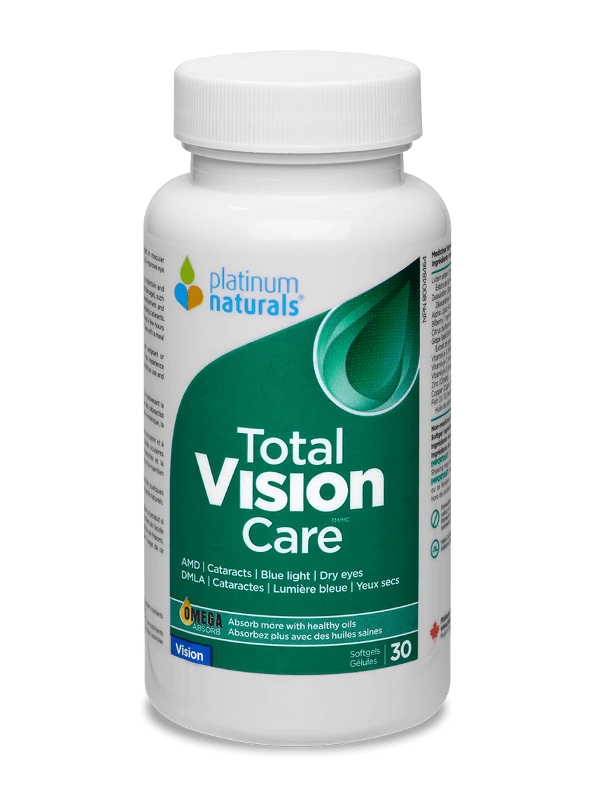 PLATINUM Suppléments Total vision care 30caps