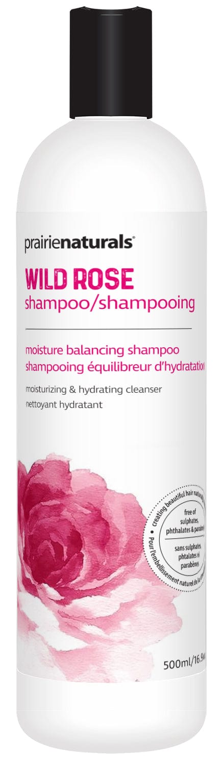 PRAIRIE NATURALS Soins & Beauté Shampoing Wild rose (hydratant,équilibrant) 500ml