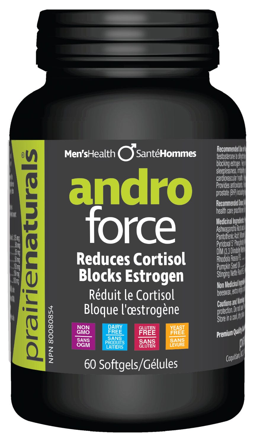 PRAIRIE NATURALS Suppléments Andro force 60gels