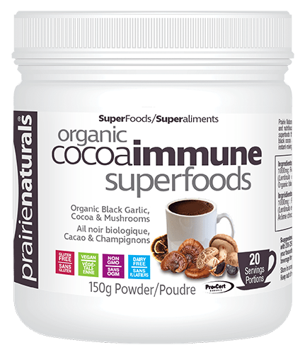 PRAIRIE NATURALS Suppléments Cocoaimmune superfoods bio  150g