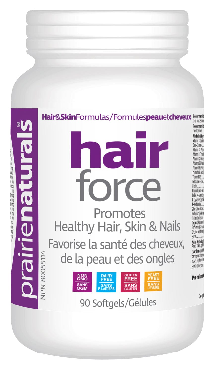 PRAIRIE NATURALS Suppléments Hair-force 90gel