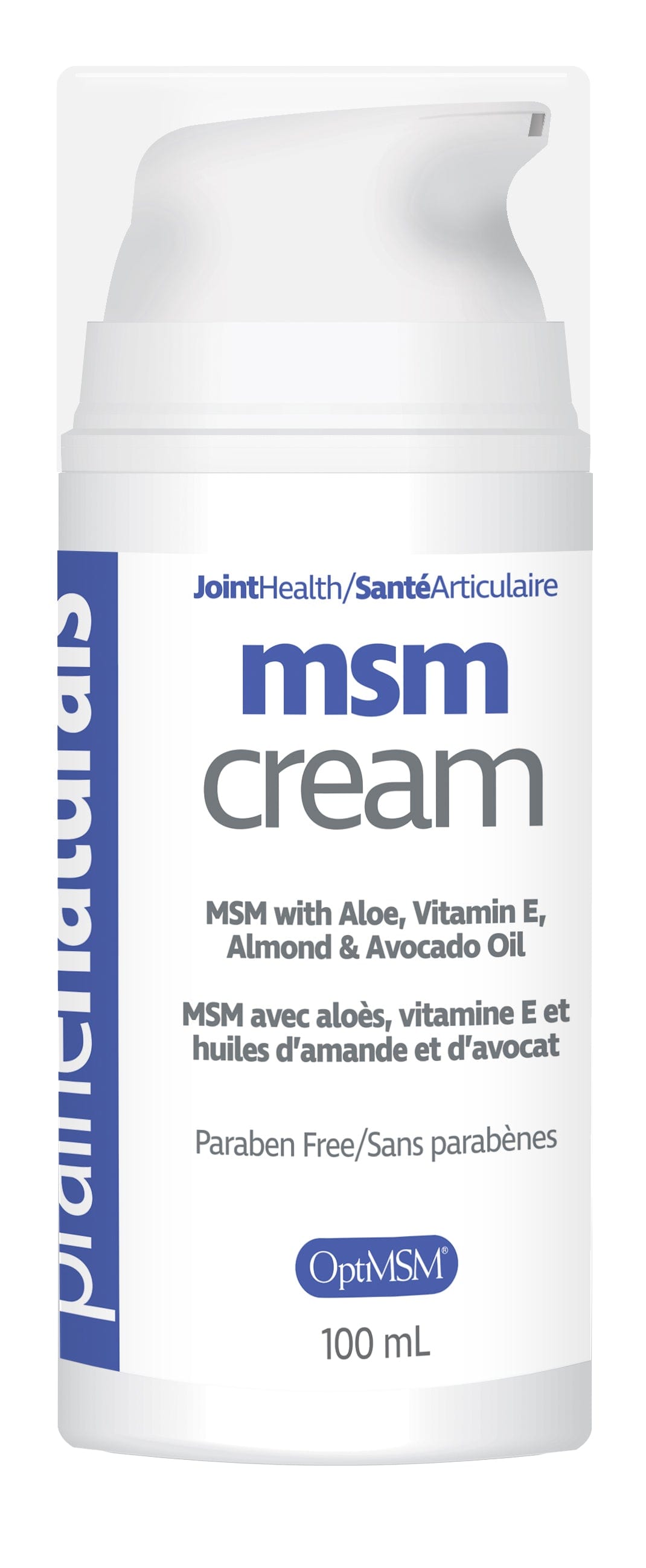 PRAIRIE NATURALS Suppléments MSM (crème) 100ml