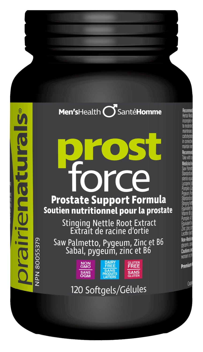 PRAIRIE NATURALS Suppléments Prost force 120gels