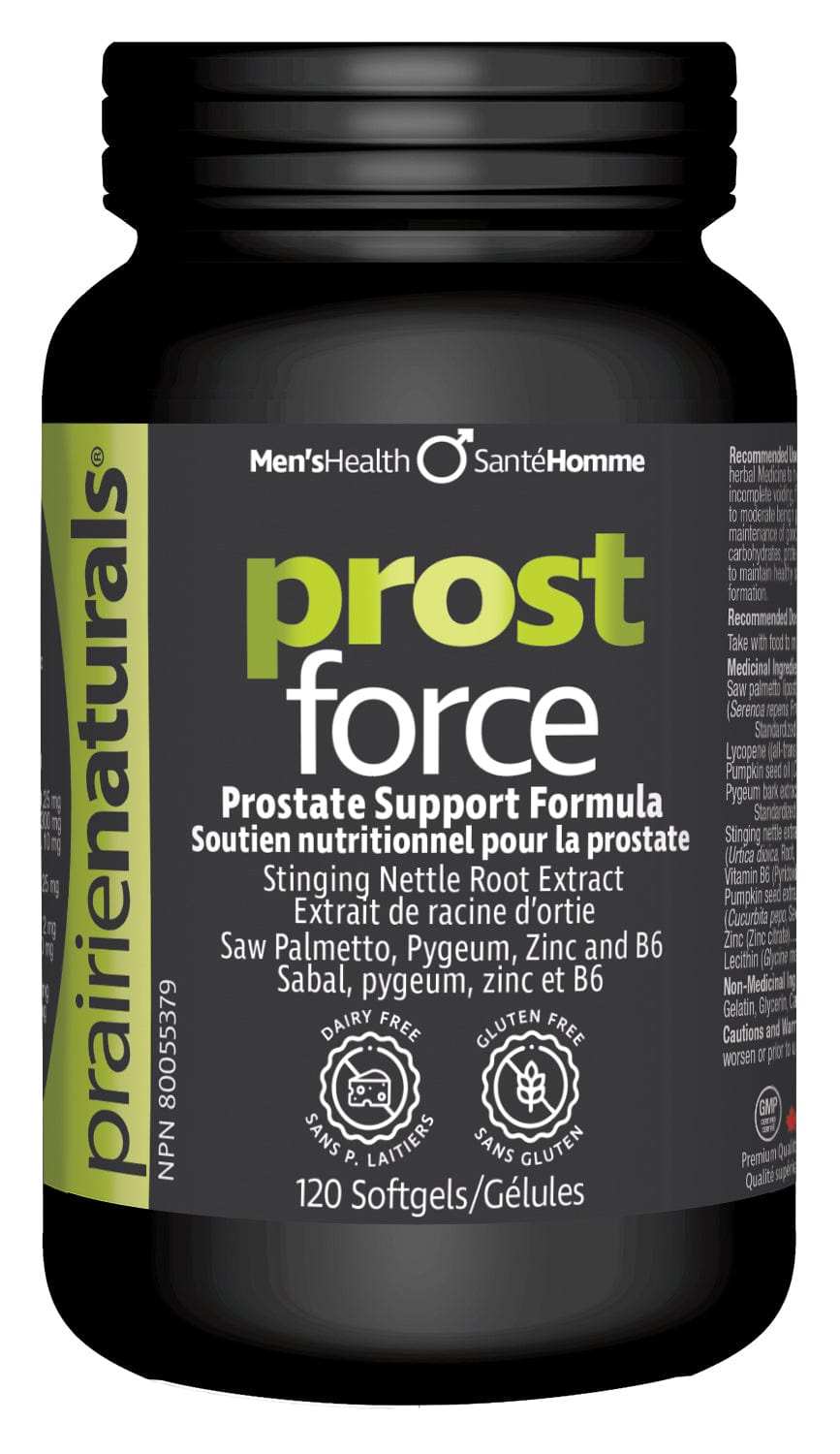 PRAIRIE NATURALS Suppléments Prost force 120gels