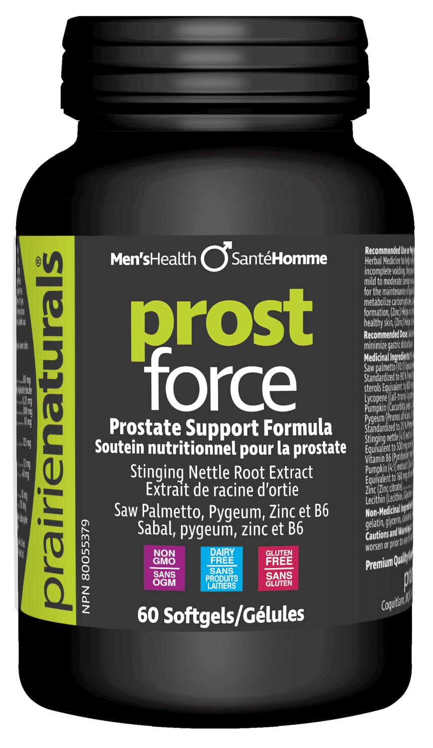 PRAIRIE NATURALS Suppléments Prost-force 60caps