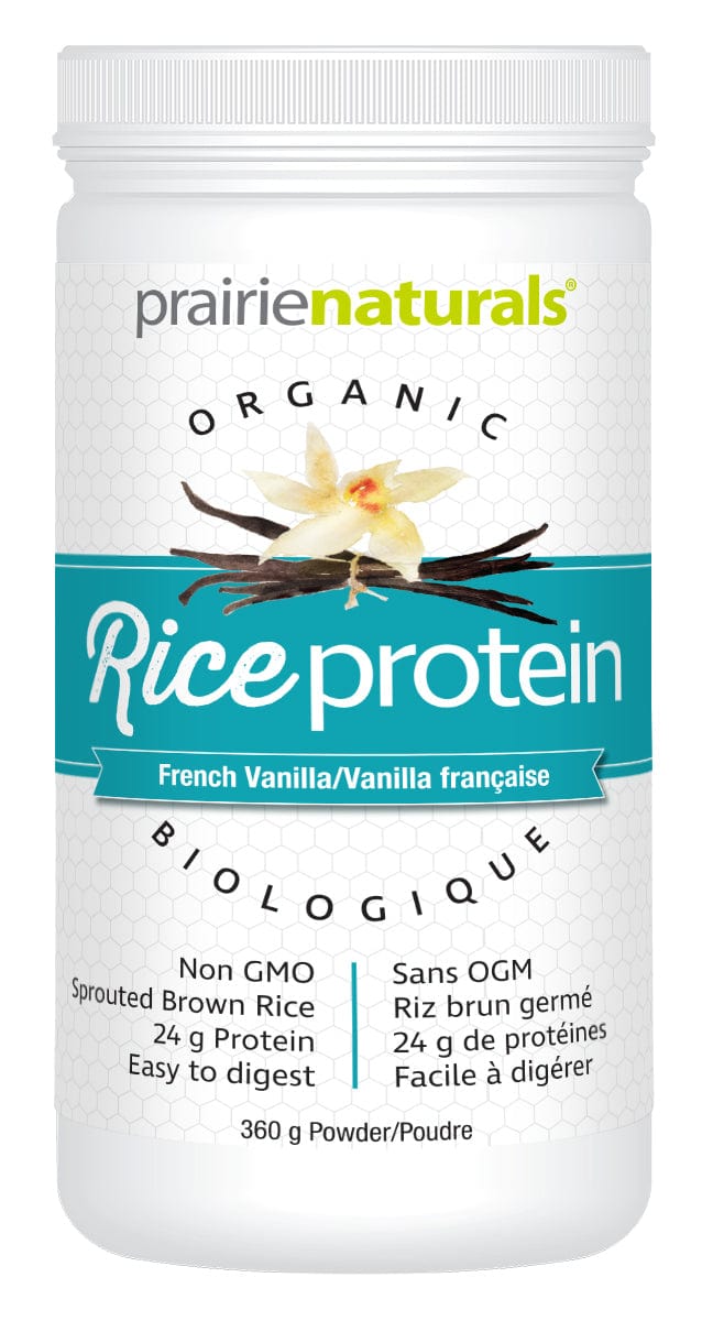 PRAIRIE NATURALS Suppléments Riceprotein (vanille française) 360g