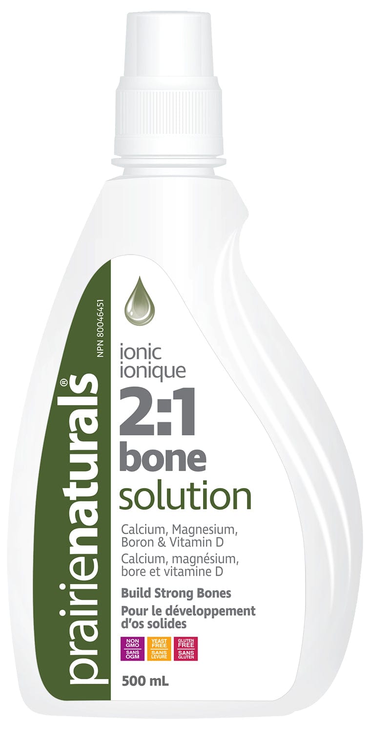 PRAIRIE NATURALS Suppléments Solution bone (cal-mag 2:1) 500ml
