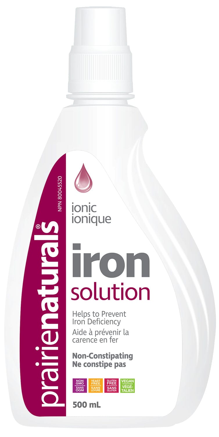 PRAIRIE NATURALS Suppléments Solution iron 500 ml