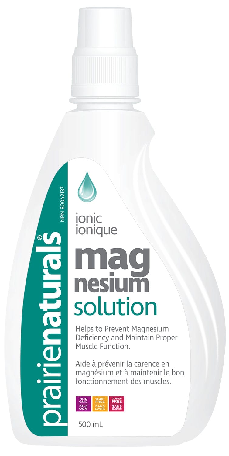 PRAIRIE NATURALS Suppléments Solution magnésium 500ml